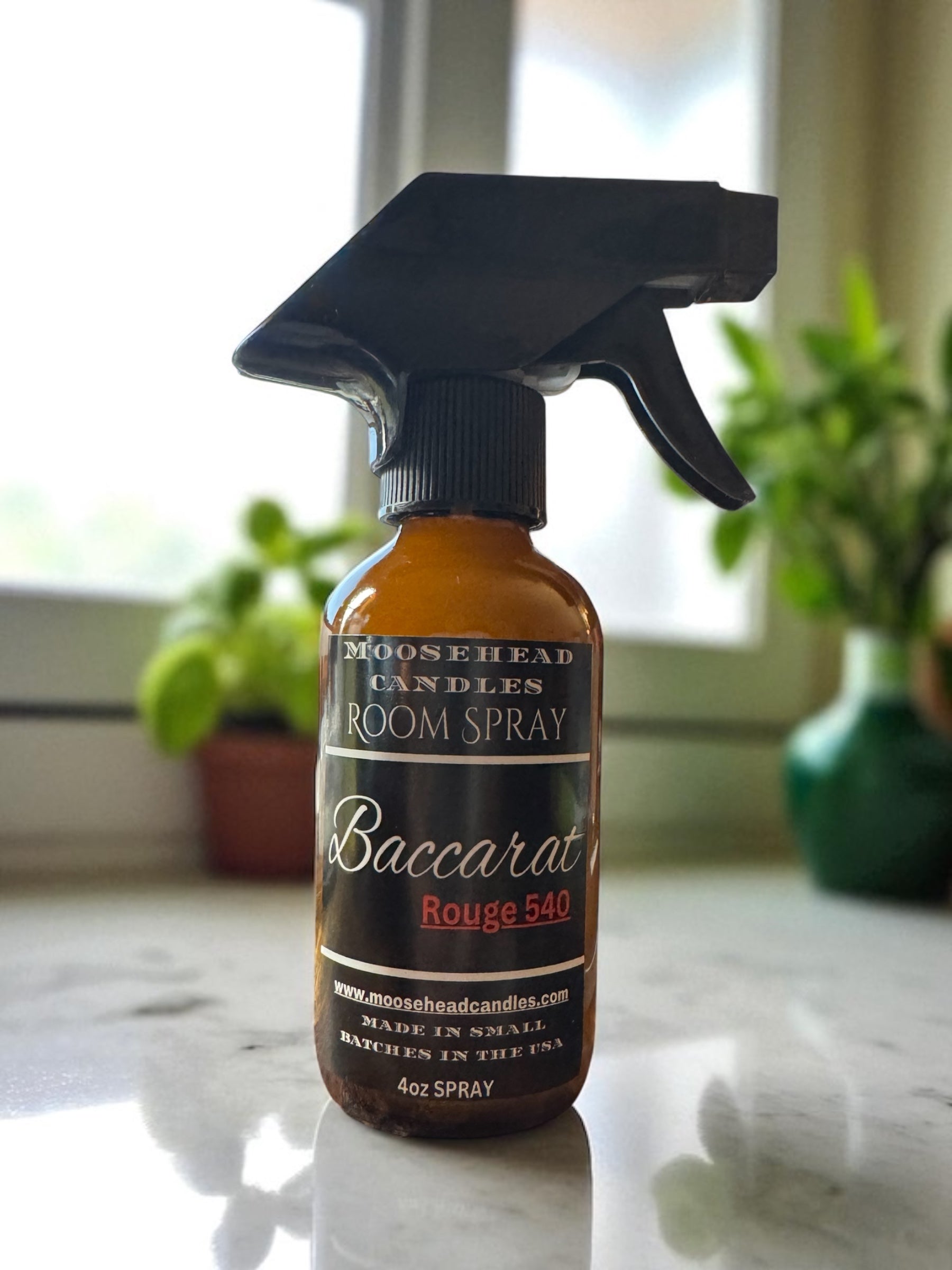 4 oz glass bottle trigger spray baccarat rouge 540 room spray