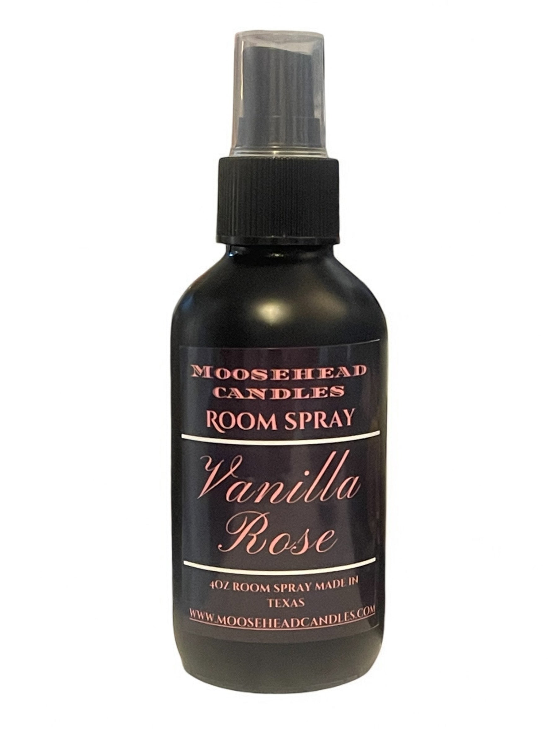 Vanilla Rose Scented Room & Linen Spray – 4oz | Luxurious Floral & Sweet Vanilla Blend