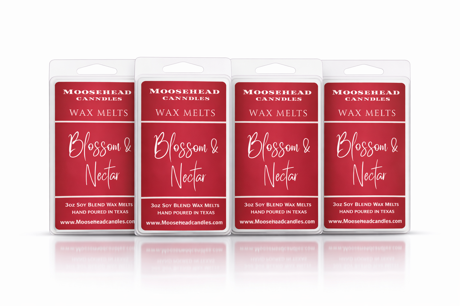 Blossom & Nectar – Cherry Blossom & Honeysuckle Wax Melts (4 Pack, Spring Time Collection)