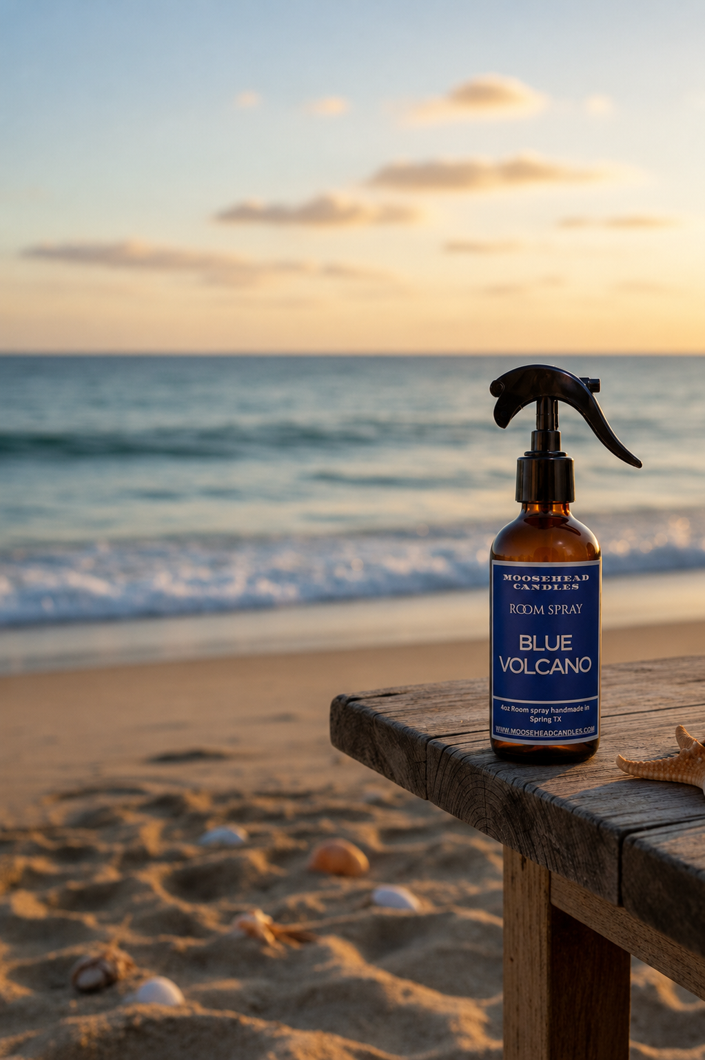 Blue Volcano Room Spray – Tropical Citrus Scent for Home, Car, & Linens | 4oz