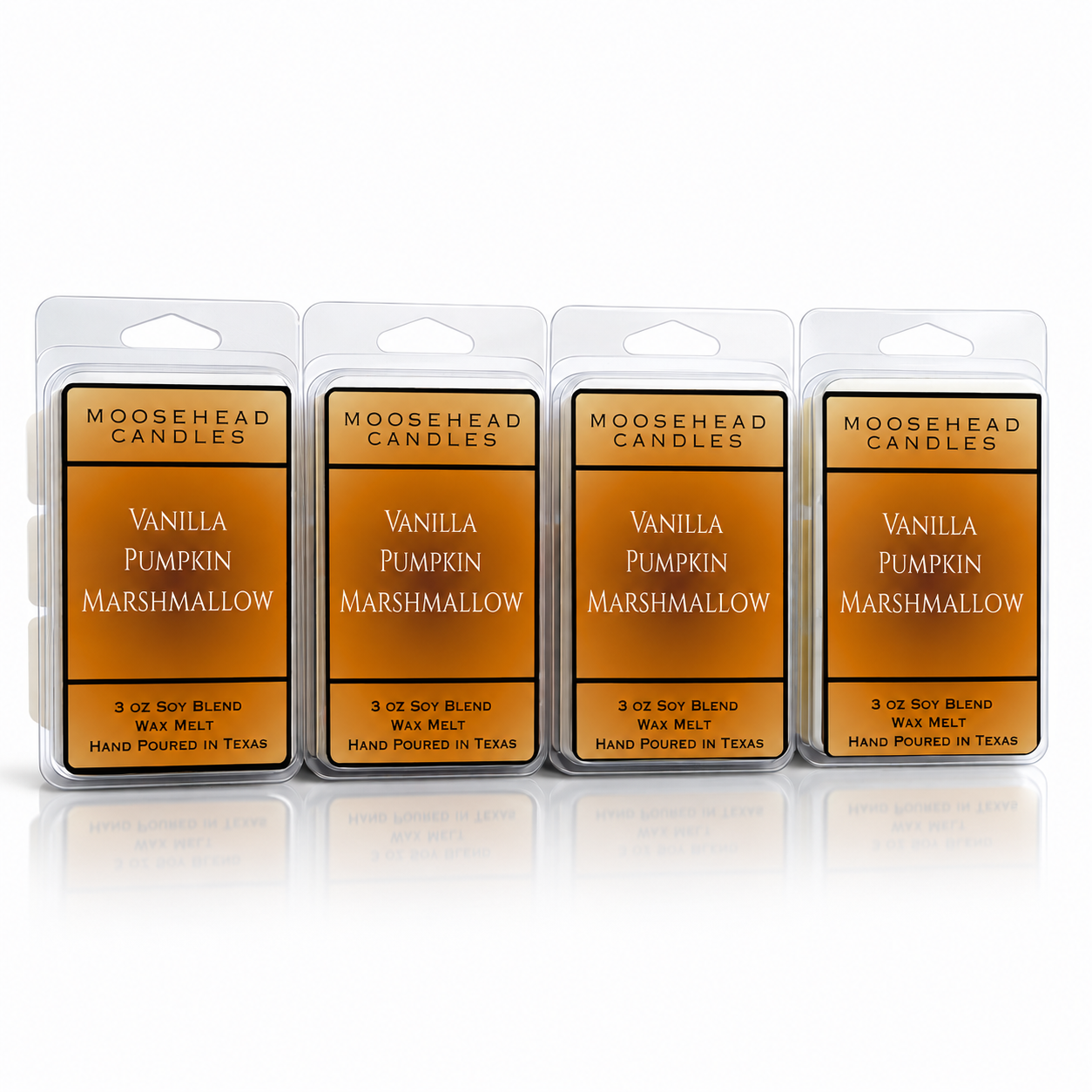 Vanilla Pumpkin Marshmallow Wax Melts – Limited Edition 4 Pack