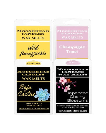 Spring and Summer Wax Melt Variety Pack – Bath & Body Works Inspired Scents – Gift Box of 4 Soy Blend Melts