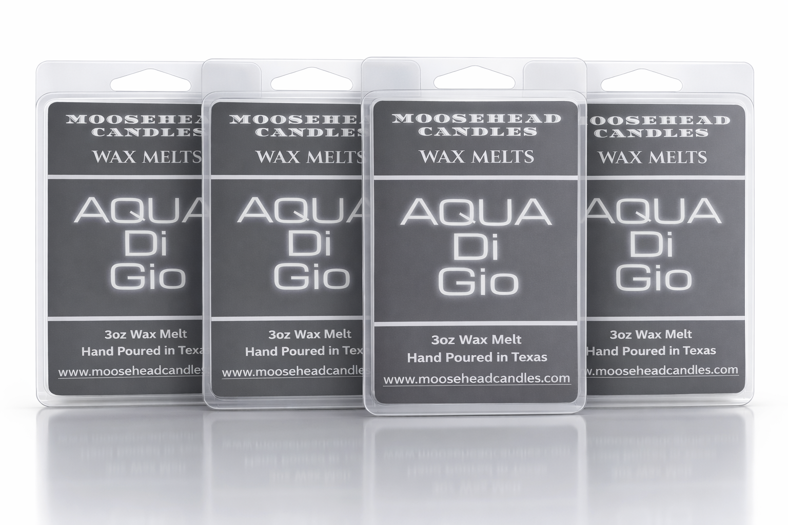 Aqua Di gio inspired 4 pack of Moosehead wax melts