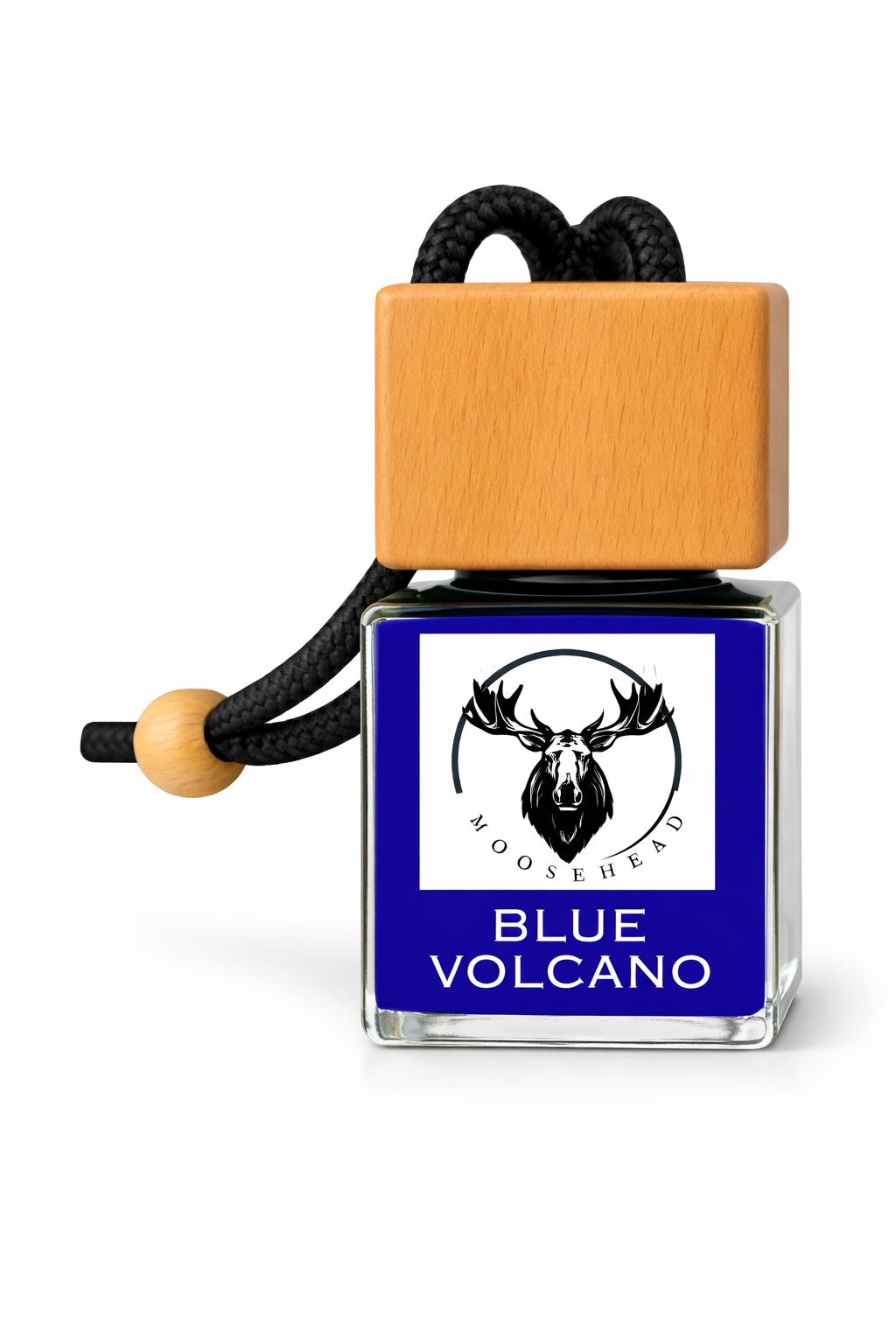 Blue Volcano Car Air Freshener – Fresh, Clean, and Long-Lasting