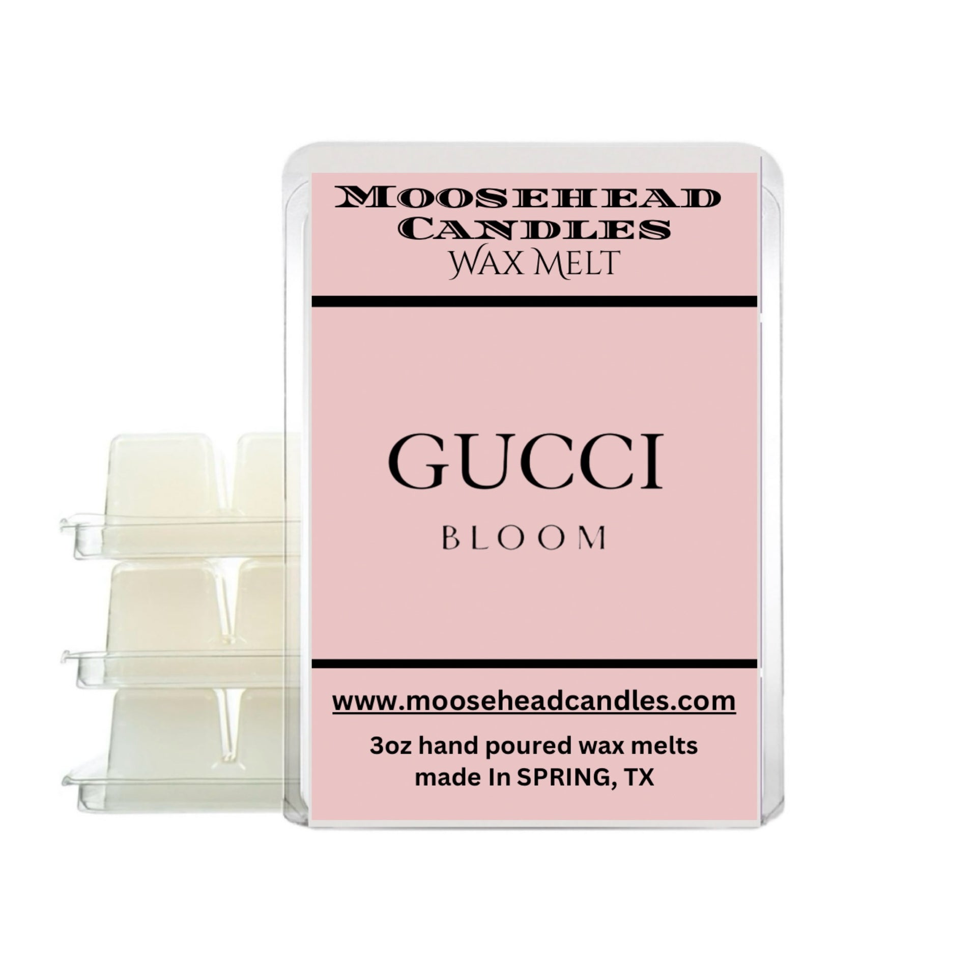 Gucci Bloom Inspired Wax Melts – 4 Pack | Imported Fragrance Oils | Luxury Floral Home Scent