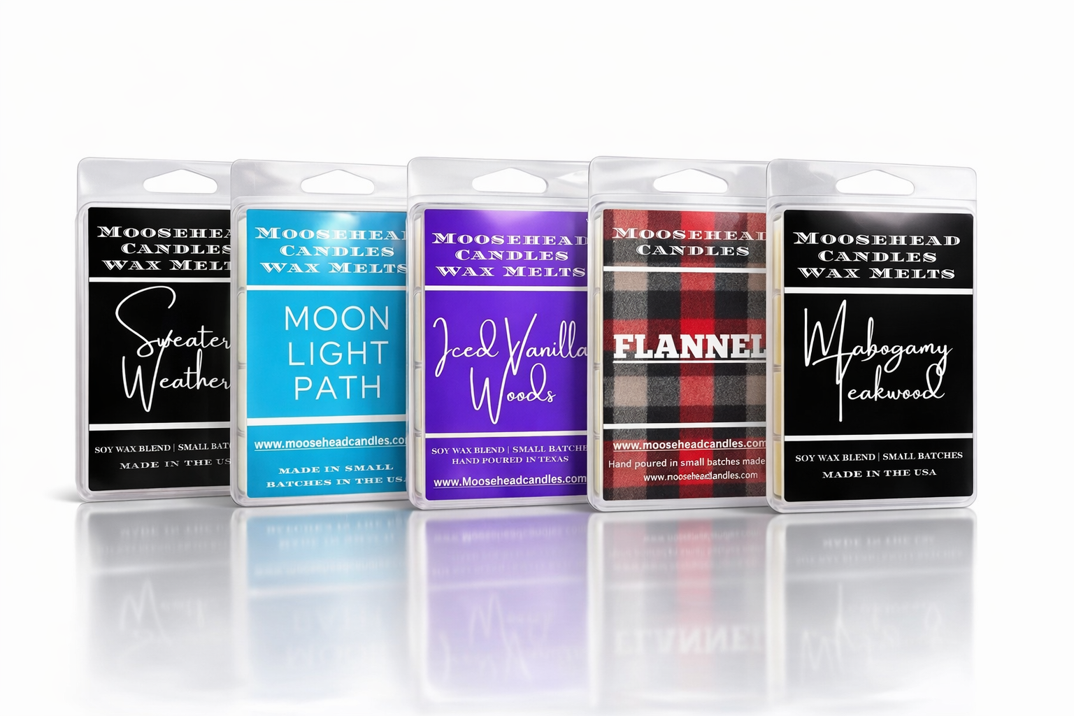 Inspired by bath and bodywork fall line 5 pack wax melts. Sweater weather, mahogany teakwood, flannel and more