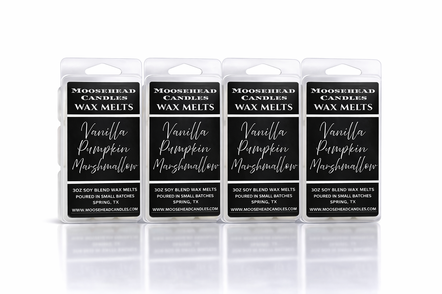 Vanilla Pumpkin Marshmallow Scented Wax Melts - 4 packs