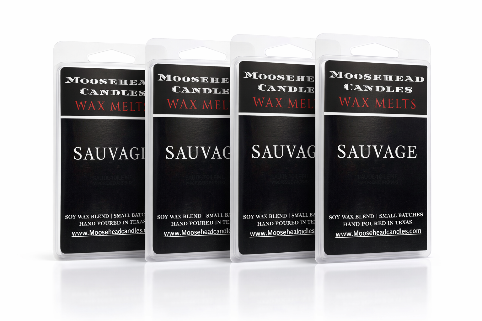 Sauvage Cologne-Inspired Wax Melts by Moosehead Candles – 24 Total Wax Cubes, Luxurious Dior Sauvage Fragrance for Home – Long-Lasting, Premium Scented Wax Melts – Perfect Gift for Men & Women