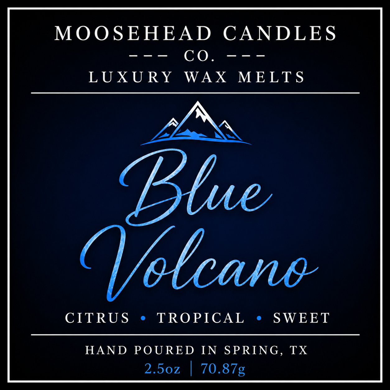 BLUE VOLCANO
