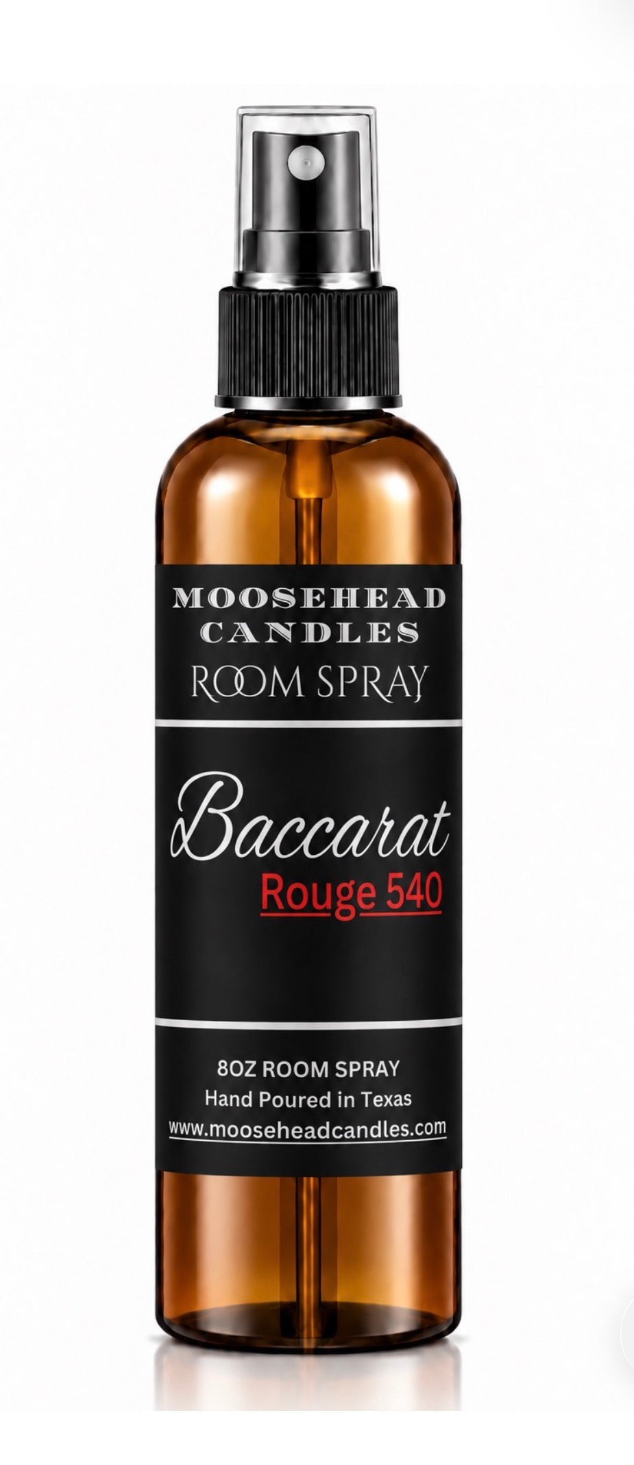 Moosehead Candles Baccarat Rouge 540 inspired 8 oz room spray