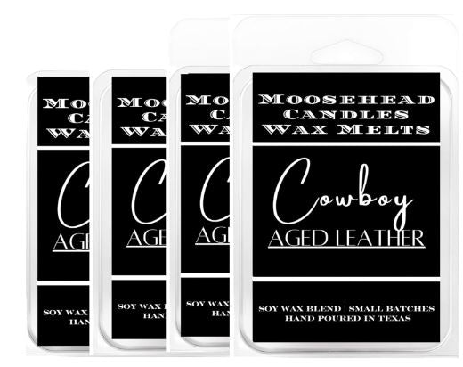 4-Pack Aged Leather Wax Melts