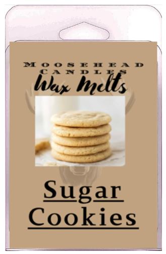 Warm Sugar Cookie Wax Melts – 4 Pack, Luxury Soy Blend, Strong Scented, Gift Boxed, Fresh Baked Sweet Home Fragrance